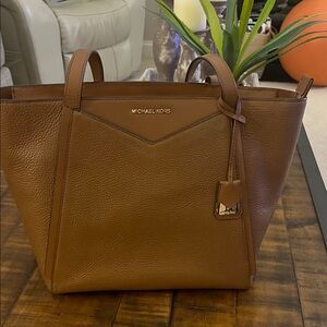 Michael Kors Tan Leather Tote